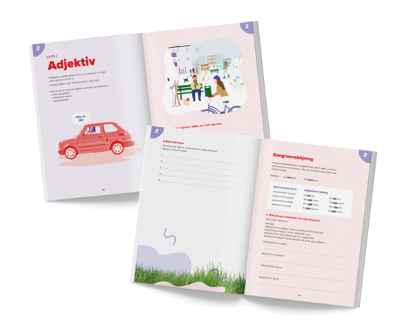 Översikt över alla böcker i läromedelsserien Svenska Komplett årskurs 4–6