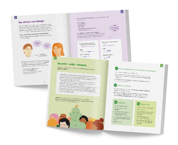 Översikt över alla böcker i läromedelsserien Svenska Komplett årskurs 4–6