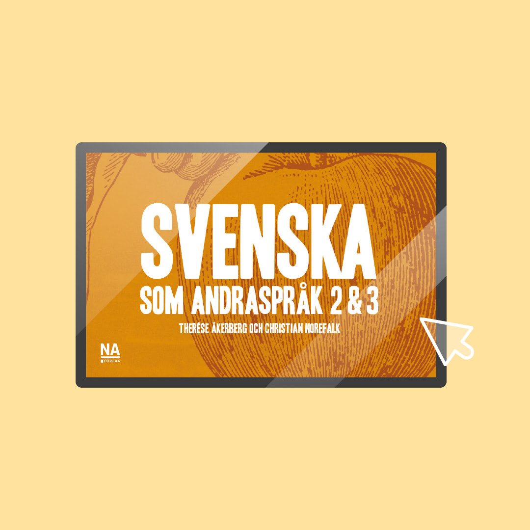 Produktbild på det digitala läromedlet Svenska som andraspråk 2 & 3 för gymnasiet