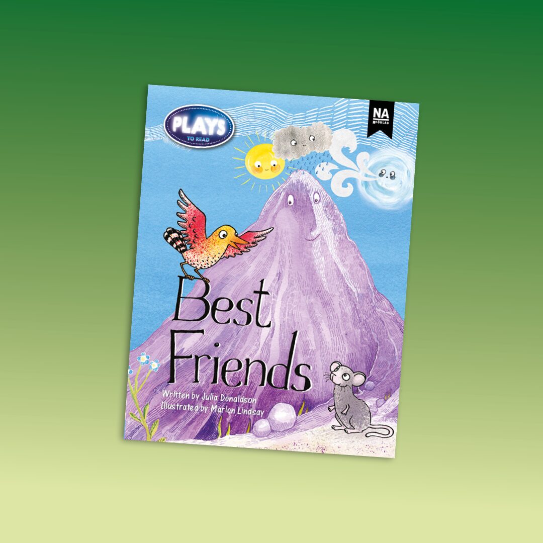 Läromedel i serien PLAYS för engelska årskurs 1-3. Best friends.