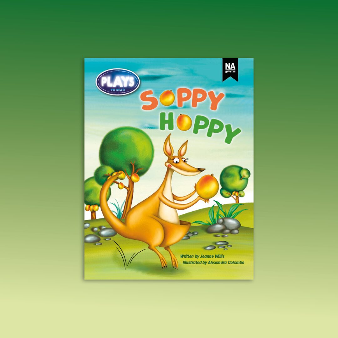 Läromedel i serien PLAYS för engelska årskurs 1-3. Soppy hoppy.
