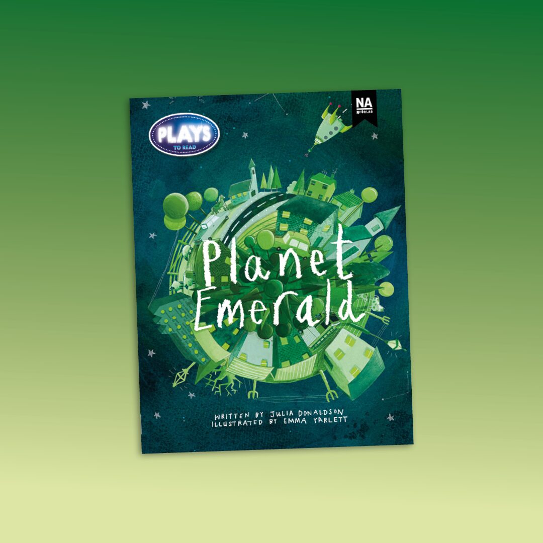 Läromedel i serien PLAYS för engelska årskurs 1-3. Planet emerald.
