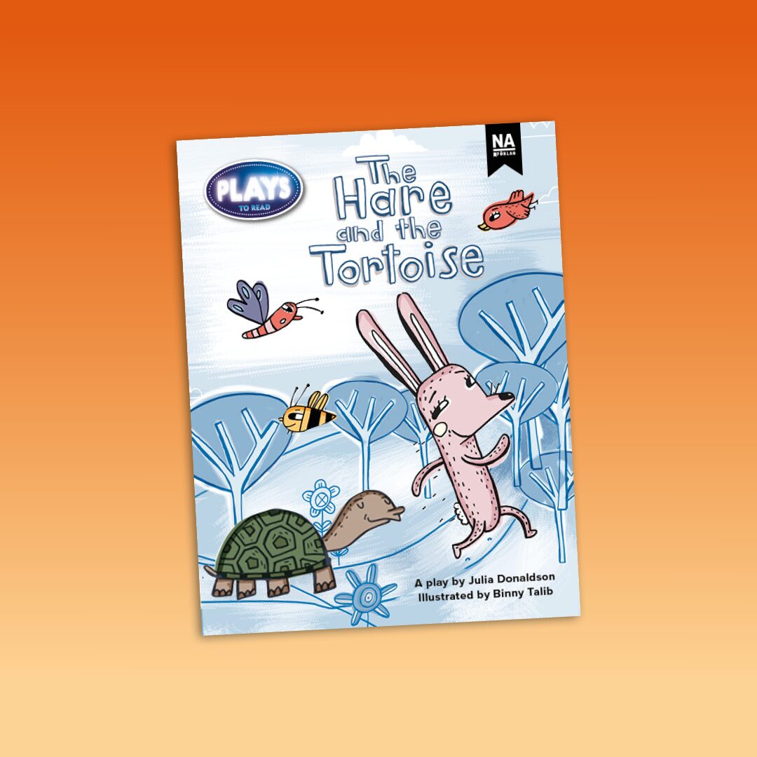 Läromedel i serien PLAYS för engelska årskurs 1-3. The hare and the tortoise.