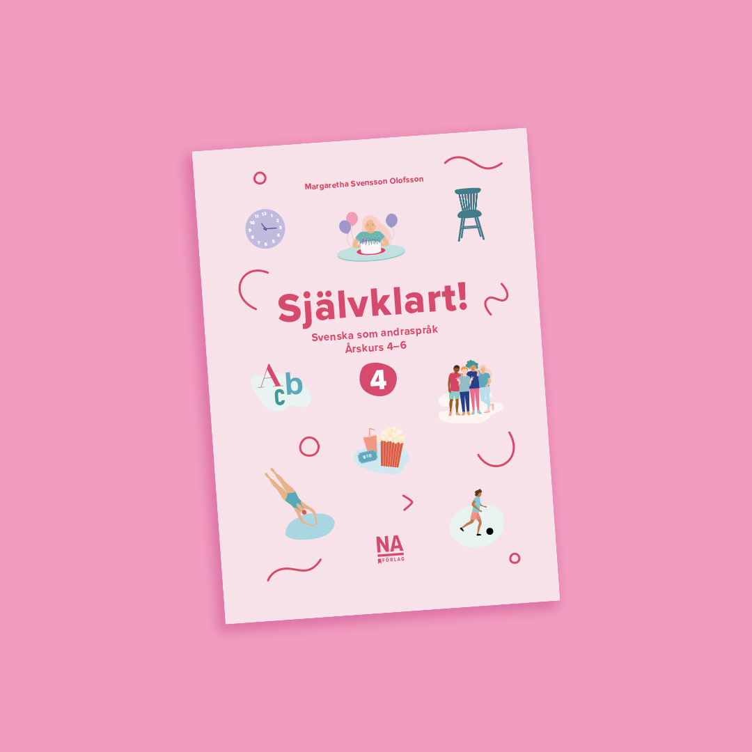 Produktbild på läromedlet Självklart! 4 i ämnet Svenska som andraspråk för årskurs 4-6