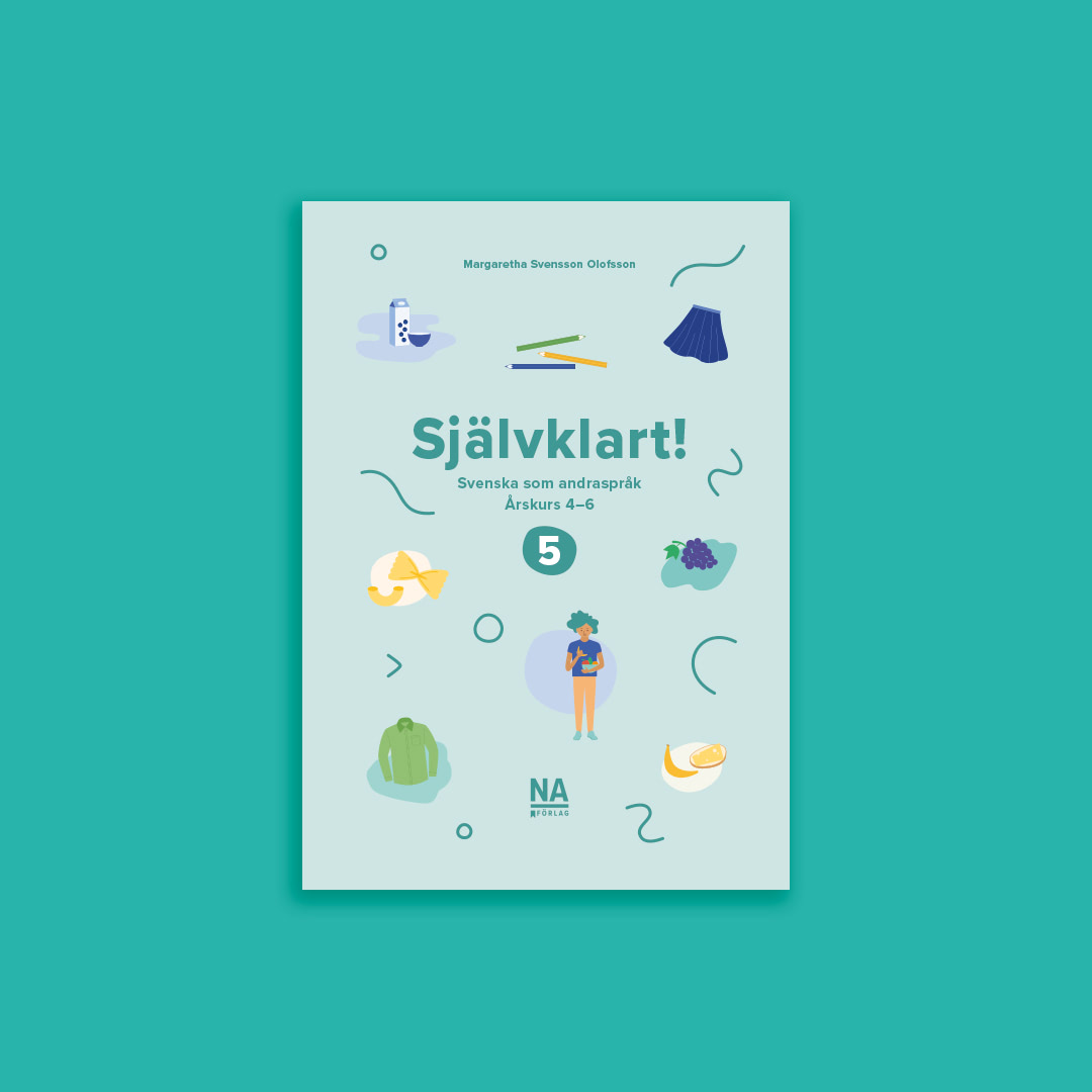 Produktbild på läromedlet Självklart! 5 i ämnet Svenska som andraspråk för årskurs 4-6